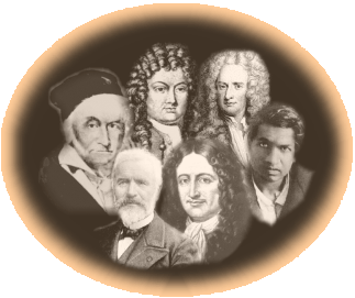 Picture of Famous Dead Mathematicians